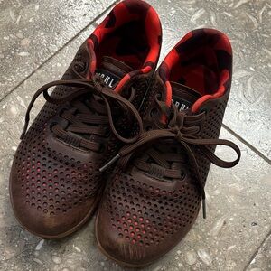 Nobull Brown and Red/Orange Trainer